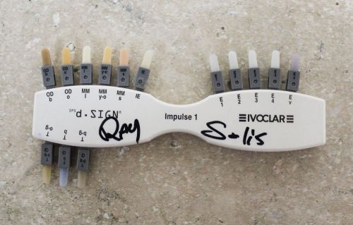 IVOCLAR IMPULSE 1 SHADE GUIDE D. SING