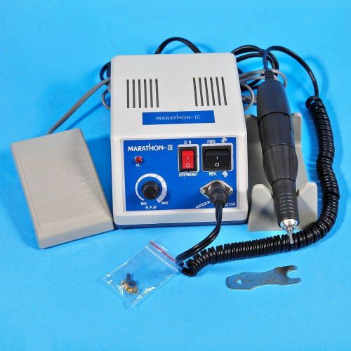 Dental Lab Marathon Granding Machine Micromotor 35K RPM Handpiece Polisher