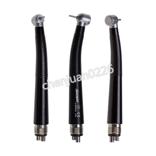 1 pc nsk style dental high speed air turbine handpiece 4 hole push black for sale