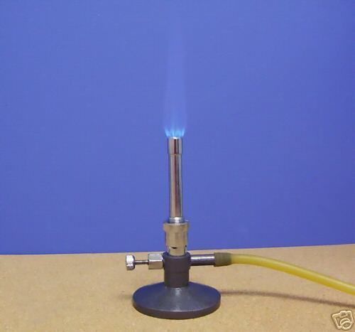 BUNSEN BURNER with NEEDLE VALVE LP GAS