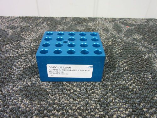 VWR TROEMNER DRY HEATER HEATBLOCK 1.5mL CC MICROTAPER MICROCENTRIFUGE 20 NEW