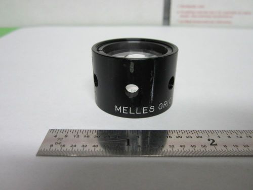 OPTICAL MELLES GRIOT LENS CONVEX CONCAVE 01-CMP-109  LASER OPTICS BIN#3K-P-22