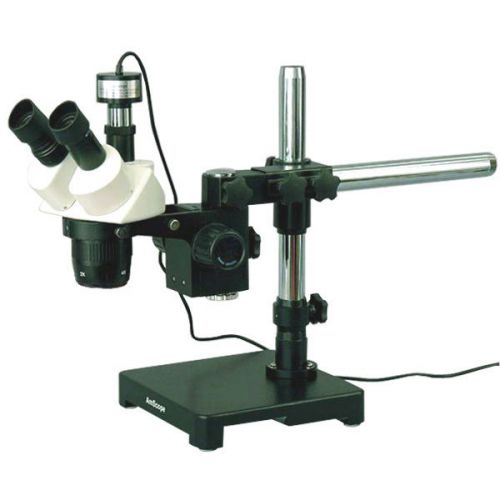 20X &amp; 40X Stereo Microscope on Boom Mount + Digital Camera