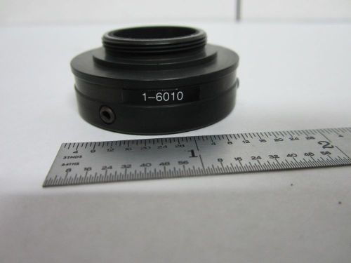 MICROSCOPE PART C-MOUNT CAMERA ADAPTER  OPTICS AS IS BIN#M9-28