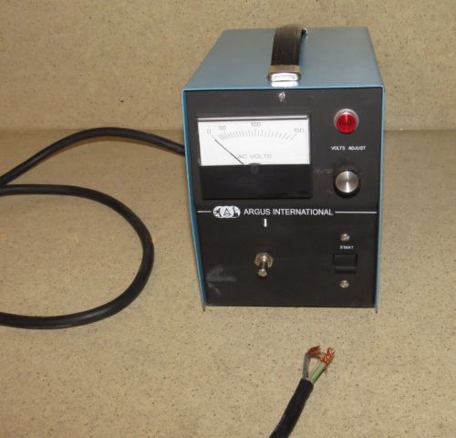 ARGUS INTERNATIONAL POWER SUPPLY 0-120VOLT