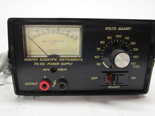 HOEFER SCIENTIFIC INSTRUMENTS PS 150 POWER SUPPLY (S20-2)