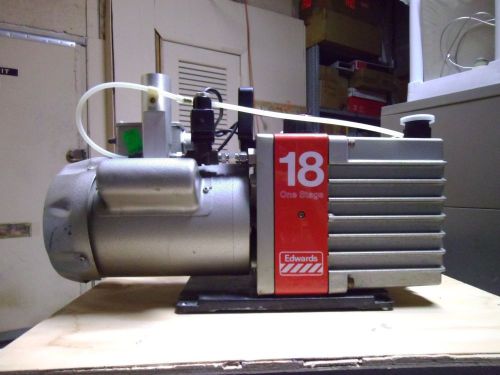 EDWARDS E1M18 ROTARY VACUUM PUMP 120V