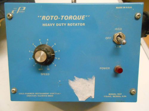 COLE PARMER 7637 ROTO TORQUE ROTATOR