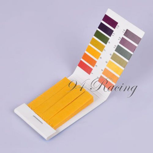 80pcs ph1-14 litmus test paper strips urine saliva tester scale indicator for sale