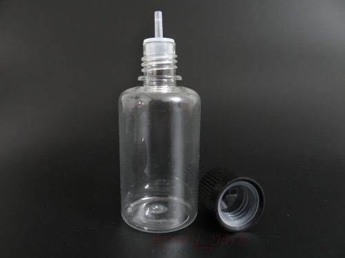 30PCS 30 ML EMPTY PLASTIC SQUEEZABLE DROPPER BOTTLE EYE LIQUID DROPPER PET