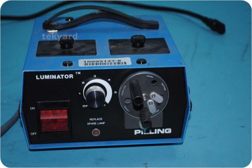 PILLING 52-1211 FIBER OPTIC LIGHT SOURCE !