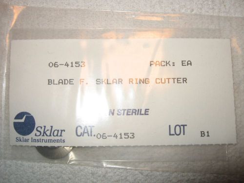 Sklar Instruments # 06-4153 - Blade for Sklar Ring Cutter