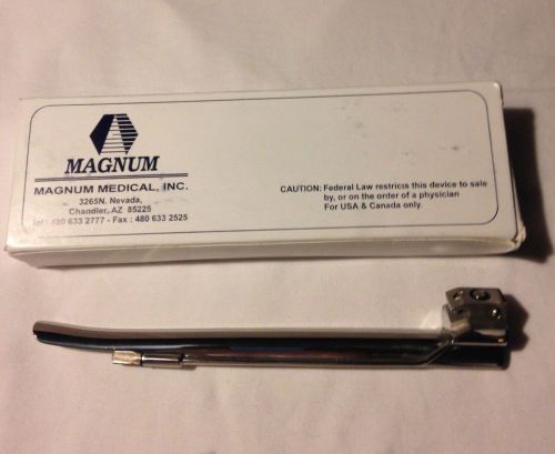 LARYNGOSCOPE BLADE, SIZE 3, MAGNUM MEDICAL, NIB