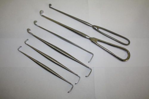 Assortment of Retractors *Lot of 6*