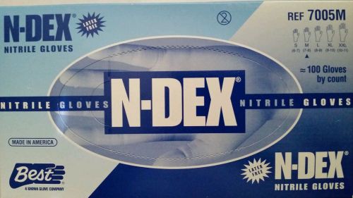 Medium n dex 4 mil Nitrile Gloves