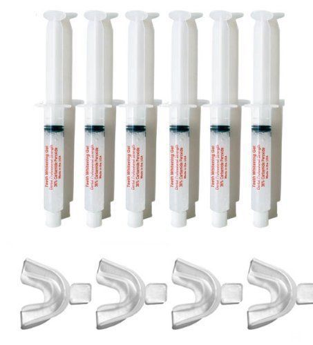 Instant white smile optimized 60cc gell only syringes 4 free trays) 36% professi for sale