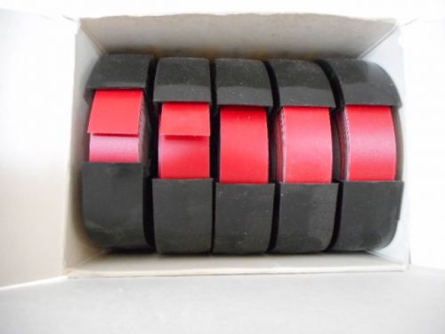 3/4&#034; dymo signmaker tape for 2300 signmaker - 3/4&#034; x 48&#039; - matte red for sale