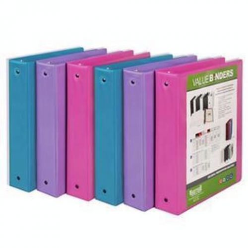 Econ View Binder Fash 1.5&#034; 4pk Binders/Laminators I28599