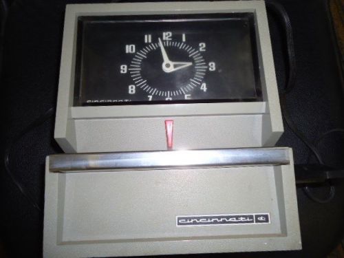 CINCINNATI VINTAGE TIME CLOCK 0000011SS