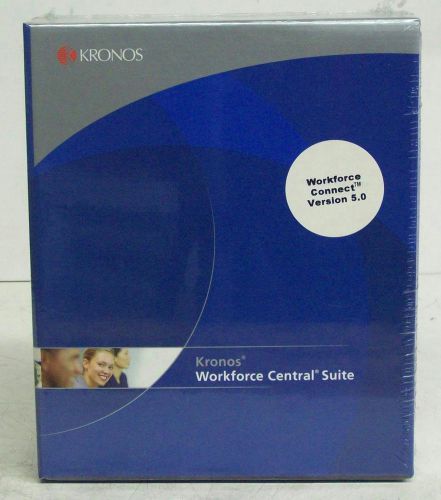 KRONOS WORKFORCE CENTRAL SUITE WORKFORCE CONNECT SOFTWARE V5.0 P/N 8700435-001