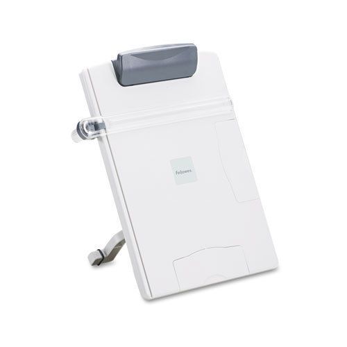 Fellowes Easel-Style Desktop Ltr/Lgl/Wide-Form Copyholder, Platinum (FEL21126)