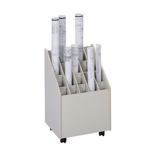 Mobile Roll File, 20 Compartment