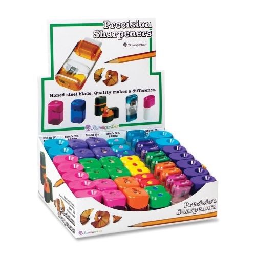 Baumgartens Precision Pencil Sharpener Display - Handheld - Assorted