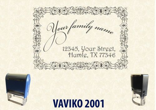 Self ink personalised  rubber stamp  return business address sa006  60*40 for sale