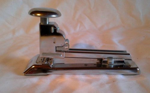 Vintage Ace Chrome Stapler  Pilot  402  Made in USA