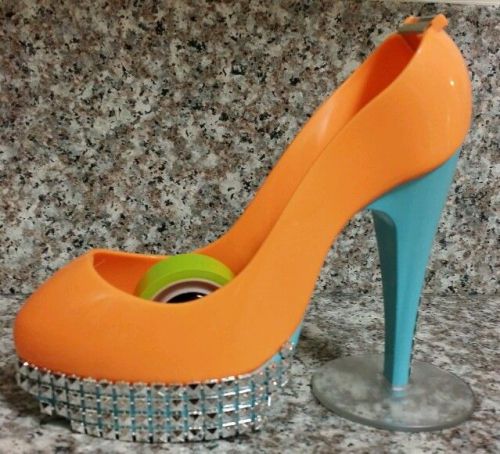 Fierce fashionista stiletto tape dispenser