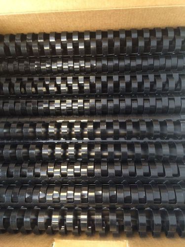 Plastic Comb Bindings 3/4&#034;