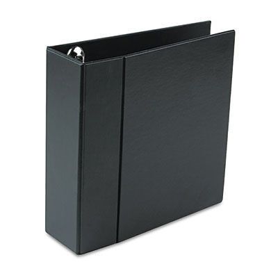 Heavy-Duty Binder with One Touch EZD Rings, 4&#034; Capacity, Black