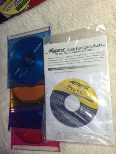 Memorex CD and DVD Label Maker System for PC and Mac