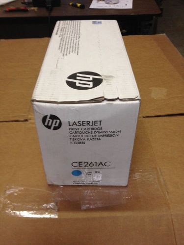 GENUINE OEM (OPENED BOX) HP CE261A CYAN TONER CARTRIDGE LaserJet CP4025 CP4525