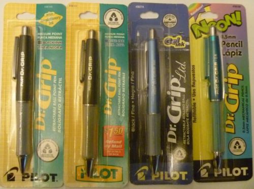 Pilot dr. grip retractable ballpoint pens, gel pen, mechanical pencil for sale