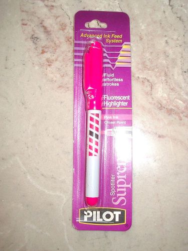 PILOT SPOTLINER SUPREME PINK INK FLUORESCENT HIGHLIGHTER - BRAND NEW!!!