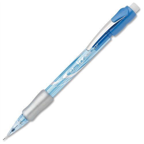 Pentel icy automatic pencil - 0.7 mm lead size - blue barrel - 12 / (al27tc) for sale