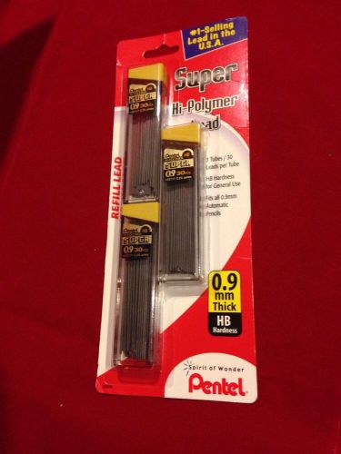 Pentel Hi-Polymer Lead 0.9Mm Hb Hardness