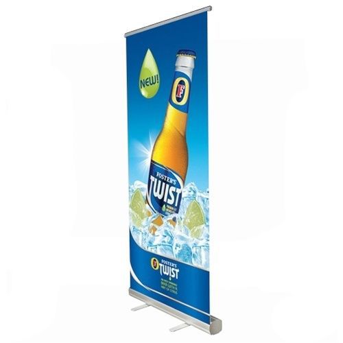 33&#034; retractable roll up banner stands for sale