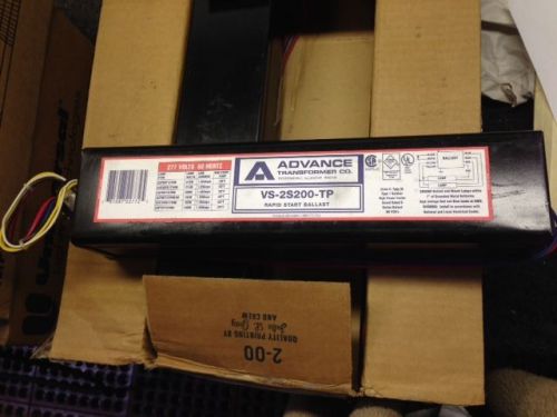 (4 pack) Advance Transformer Co. RAPID START BALLAST VS-2S200-TP NEW