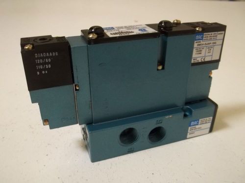 MAC VALVE INC. 92B-FABCAA-DM-DJAP-1DG SOLENOID VALVE *USED*