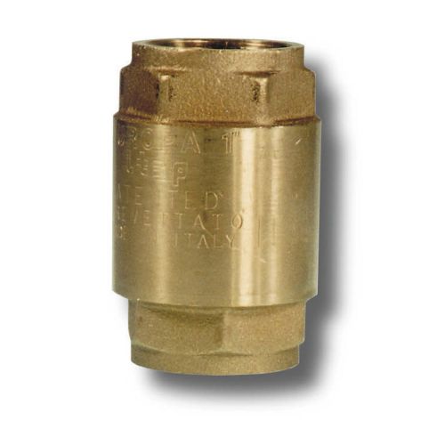 2 NEW PLUM-PRO Brass 1/2&#034; Spring Check Valve