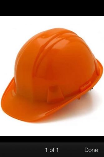 Lot of 6 pyramex  4 point safety cap style hard hat -- model hp14040 for sale