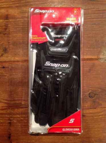 Snap On Gloves Impact SuperCuff Size Medium Mechanic Work Automotive GLOVE501BMA