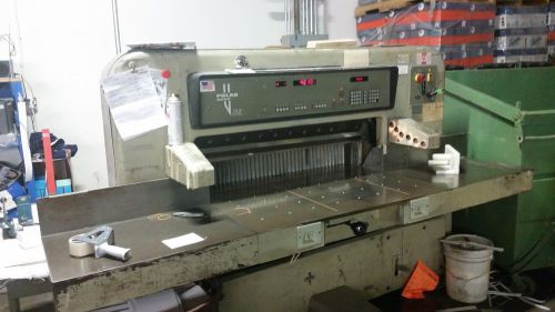 Polar 115 EMC  paper cutter; prism,  wholenberg, challenge, baum,