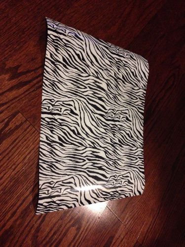 Zebra Print Heat transfer Vinyl