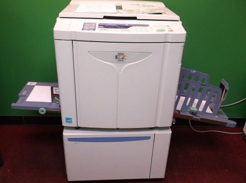 Riso EZ220 High Speed Digital Duplicator NETWORKED LOW METER &amp; EXCELLENT PRINTS