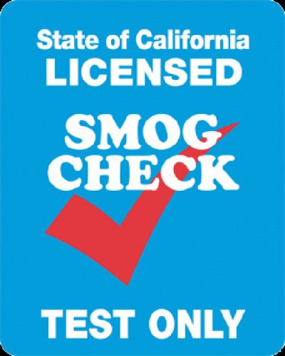 Smog Check Sign - Test Only- 18x24