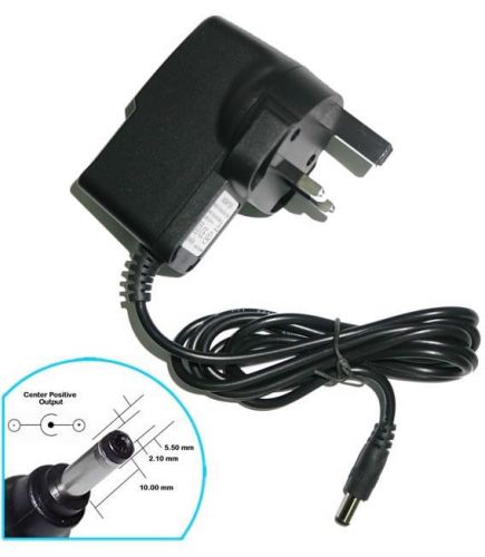 12v DC Power Supply (2.1mm Jack) Suitable for most CCTV Cameras