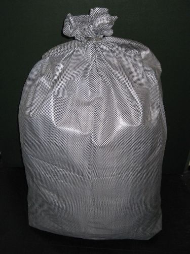 10 schwarz weisse Gewebesacke  Laubsack Sack Getreidesack Grundpreis=1,90/Stuck